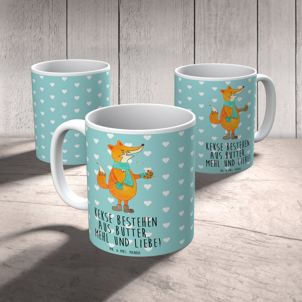 Tasse Fuchs Keks Fuchs, Füchse, Backen Spruch, Kekse, Winter, Weihnachtszeit, Plätzchen, Liebe, Küche Deko Becher, Kaffeetasse, Kaffeebecher, Tee, Frühstück, Büro  Fuchs