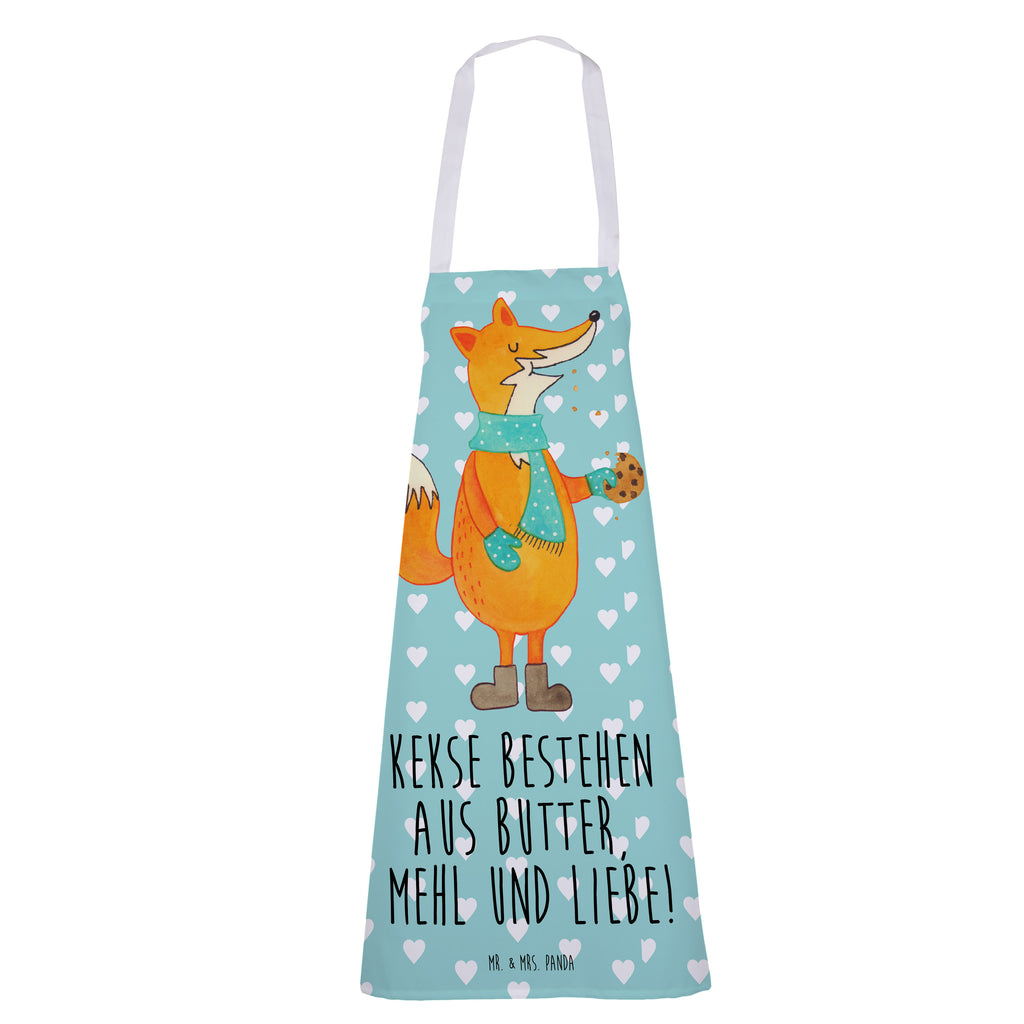Kochschürze Fuchs Keks Schürze, Backschürze, Küchenschürze, Grillschürze, Latzschürze, Fuchs, Füchse, Backen Spruch, Kekse, Winter, Weihnachtszeit, Plätzchen, Liebe, Küche Deko