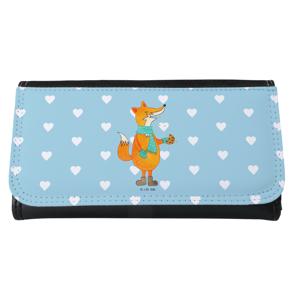 Damen Portemonnaie Fuchs Keks Portemonnaie, Portemonee, Geldbörse, Damen, Groß, XXL, Geldbeutel, Portemonnaies, Fuchs, Füchse, Backen Spruch, Kekse, Winter, Weihnachtszeit, Plätzchen, Liebe, Küche Deko