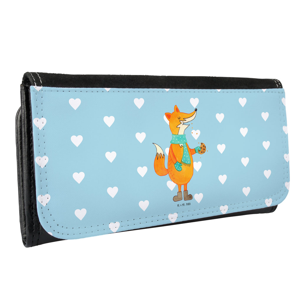Damen Portemonnaie Fuchs Keks Portemonnaie, Portemonee, Geldbörse, Damen, Groß, XXL, Geldbeutel, Portemonnaies, Fuchs, Füchse, Backen Spruch, Kekse, Winter, Weihnachtszeit, Plätzchen, Liebe, Küche Deko
