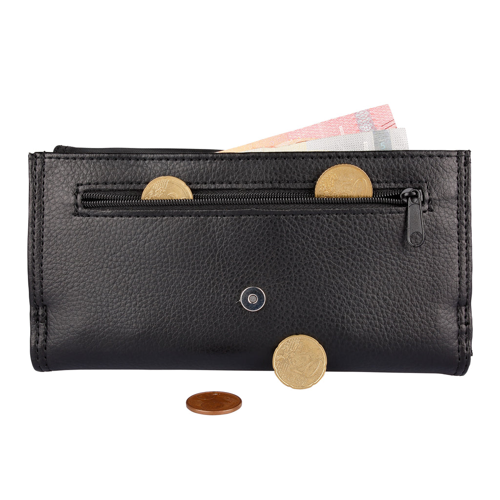 Damen Portemonnaie Fuchs Keks Portemonnaie, Portemonee, Geldbörse, Damen, Groß, XXL, Geldbeutel, Portemonnaies, Fuchs, Füchse, Backen Spruch, Kekse, Winter, Weihnachtszeit, Plätzchen, Liebe, Küche Deko