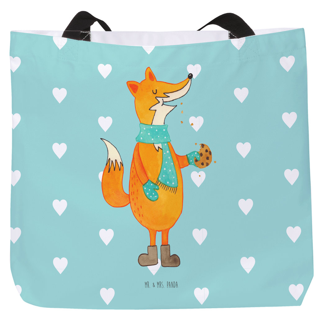 Shopper Fuchs Keks Beutel, Einkaufstasche, Tasche, Strandtasche, Einkaufsbeutel, Shopper, Schultasche, Freizeittasche, Tragebeutel, Schulbeutel, Alltagstasche, Fuchs, Füchse, Backen Spruch, Kekse, Winter, Weihnachtszeit, Plätzchen, Liebe, Küche Deko