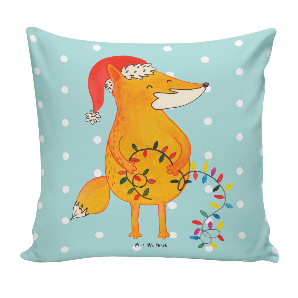 40x40 Kissen Fuchs Weihnachten Kissenhülle, Kopfkissen, Sofakissen, Dekokissen, Motivkissen, Winter, Weihnachten, Weihnachtsdeko, Nikolaus, Advent, Heiligabend, Wintermotiv, Fuchs, Füchse, Spruch schön, Geschenk Weihnachten, Weihnachtsmann, Weihnachtszeit