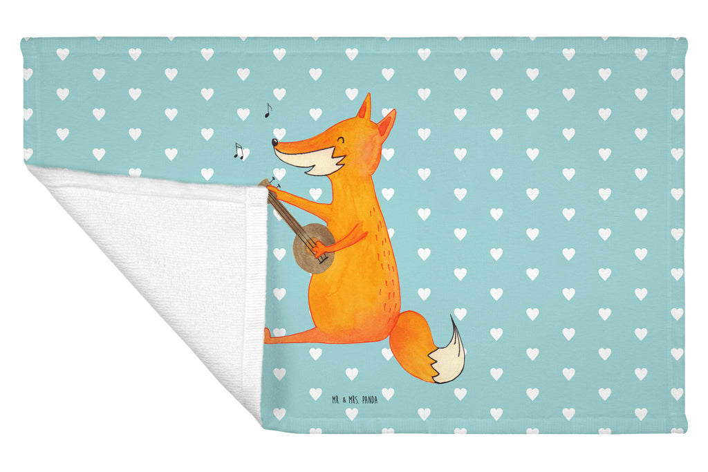Gäste Handtuch Fuchs Gitarre Gästetuch, Reisehandtuch, Sport Handtuch, Frottier, Kinder Handtuch, Fuchs, Füchse, Geschenk Musiker, Musik Spruch, Musikerin, Sänger, Sängerin, Gitarre