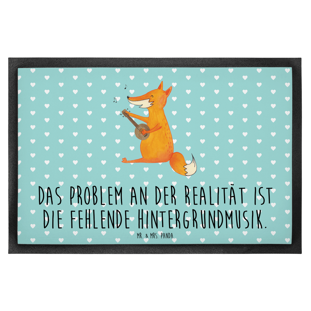 Fußmatte Fuchs Gitarre Fuchs, Füchse, Geschenk Musiker, Musik Spruch, Musikerin, Sänger, Sängerin, Gitarre,  Türvorleger, Schmutzmatte, Fußabtreter, Matte, Schmutzfänger, Fußabstreifer, Schmutzfangmatte, Türmatte, Motivfußmatte,  Haustürmatte, Vorleger  Fuchs