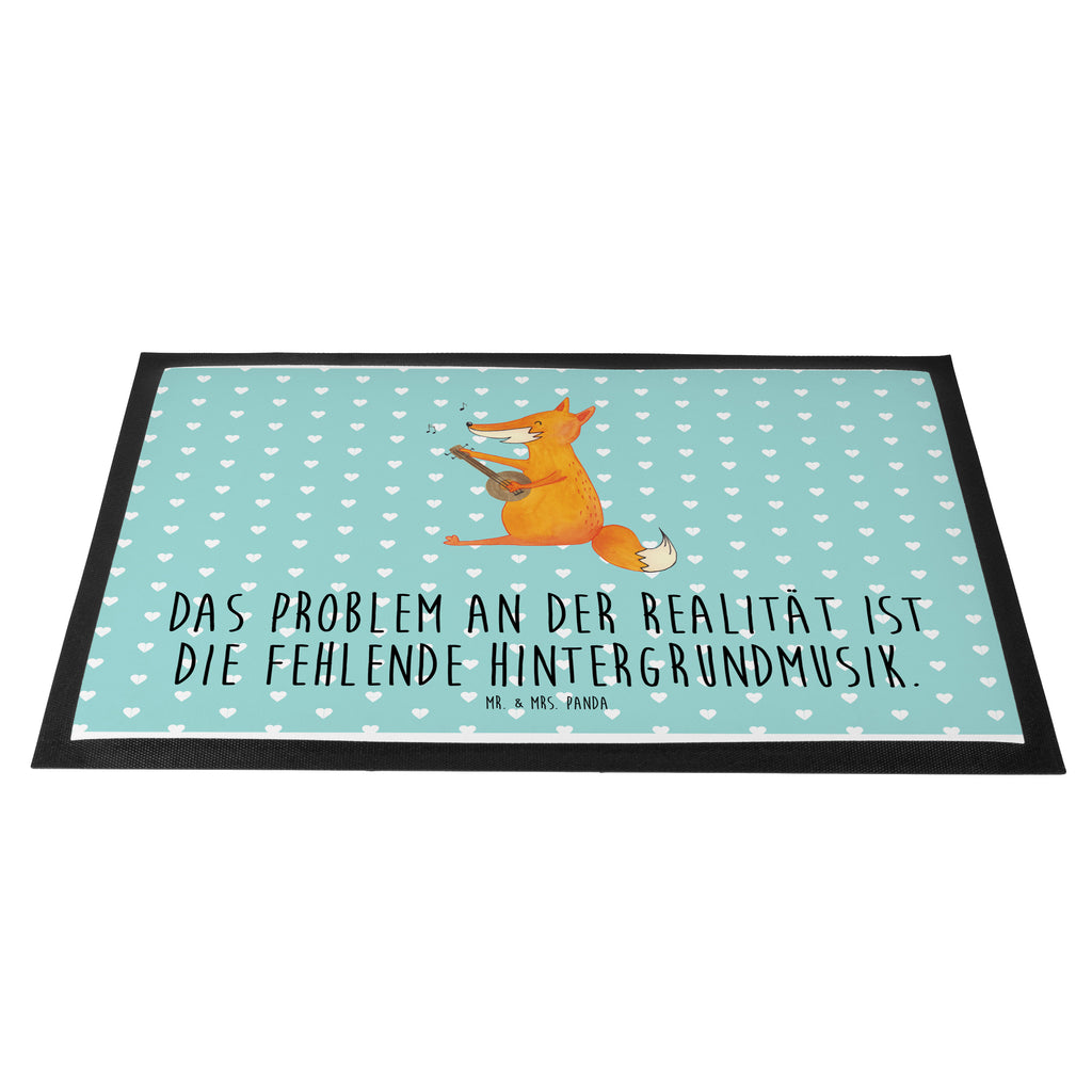 Fußmatte Fuchs Gitarre Fuchs, Füchse, Geschenk Musiker, Musik Spruch, Musikerin, Sänger, Sängerin, Gitarre,  Türvorleger, Schmutzmatte, Fußabtreter, Matte, Schmutzfänger, Fußabstreifer, Schmutzfangmatte, Türmatte, Motivfußmatte,  Haustürmatte, Vorleger  Fuchs