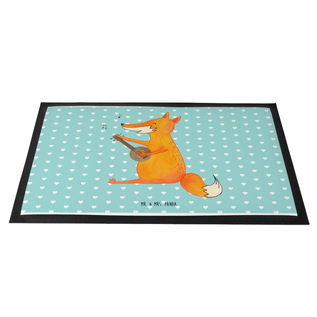 Fußmatte Fuchs Gitarre Fuchs, Füchse, Geschenk Musiker, Musik Spruch, Musikerin, Sänger, Sängerin, Gitarre,  Türvorleger, Schmutzmatte, Fußabtreter, Matte, Schmutzfänger, Fußabstreifer, Schmutzfangmatte, Türmatte, Motivfußmatte,  Haustürmatte, Vorleger  Fuchs