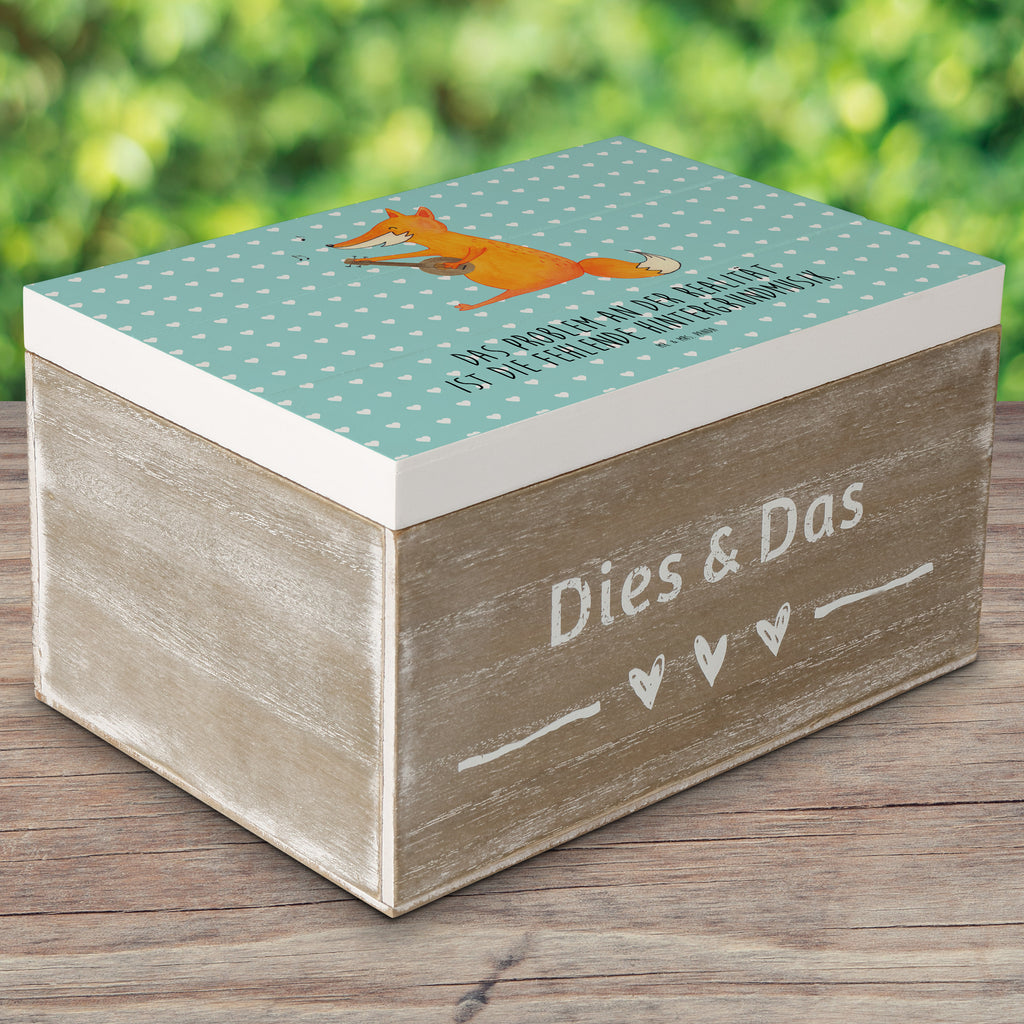 Holzkiste Fuchs Gitarre Holzkiste, Kiste, Schatzkiste, Truhe, Schatulle, XXL, Erinnerungsbox, Erinnerungskiste, Dekokiste, Aufbewahrungsbox, Fuchs, Füchse, Geschenk Musiker, Musik Spruch, Musikerin, Sänger, Sängerin, Gitarre