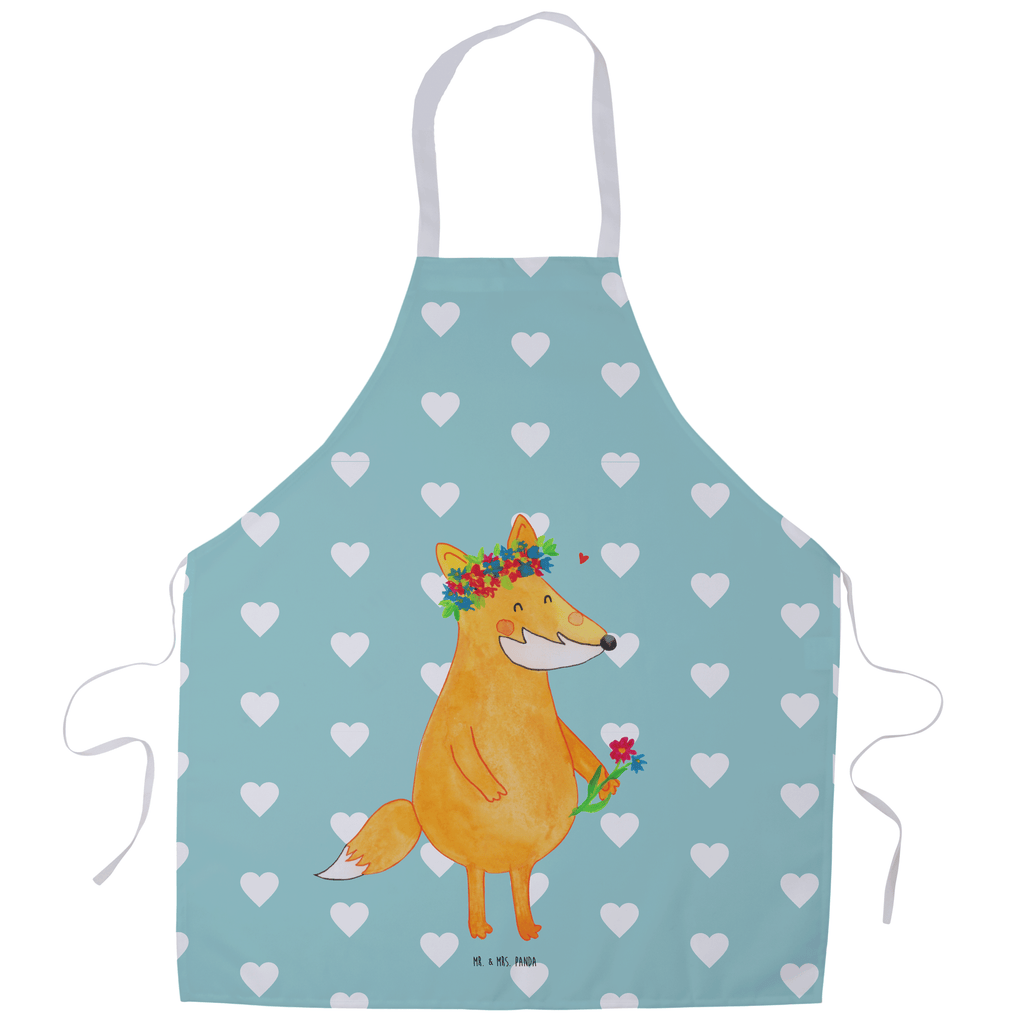 Kochschürze Fuchs Blumenliebe Schürze, Backschürze, Küchenschürze, Grillschürze, Latzschürze, Fuchs, Füchse, Fox, Liebe, Freundin, Fuchsmädchen, Blumenmädchen, Freundinnen, Liebesbeweis, Blume, Blumen, Motivation, Freude, ich, mich, Selbstliebe