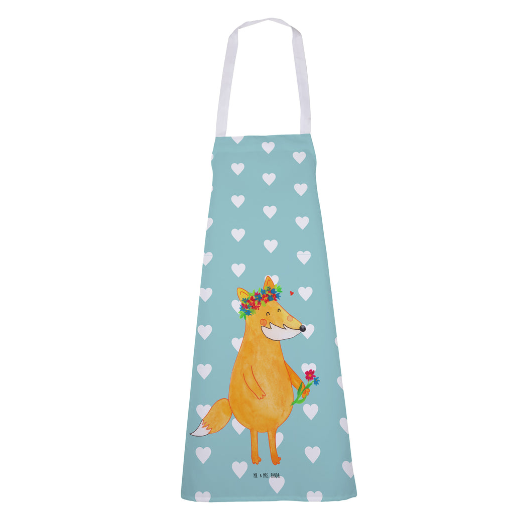 Kochschürze Fuchs Blumenliebe Schürze, Backschürze, Küchenschürze, Grillschürze, Latzschürze, Fuchs, Füchse, Fox, Liebe, Freundin, Fuchsmädchen, Blumenmädchen, Freundinnen, Liebesbeweis, Blume, Blumen, Motivation, Freude, ich, mich, Selbstliebe