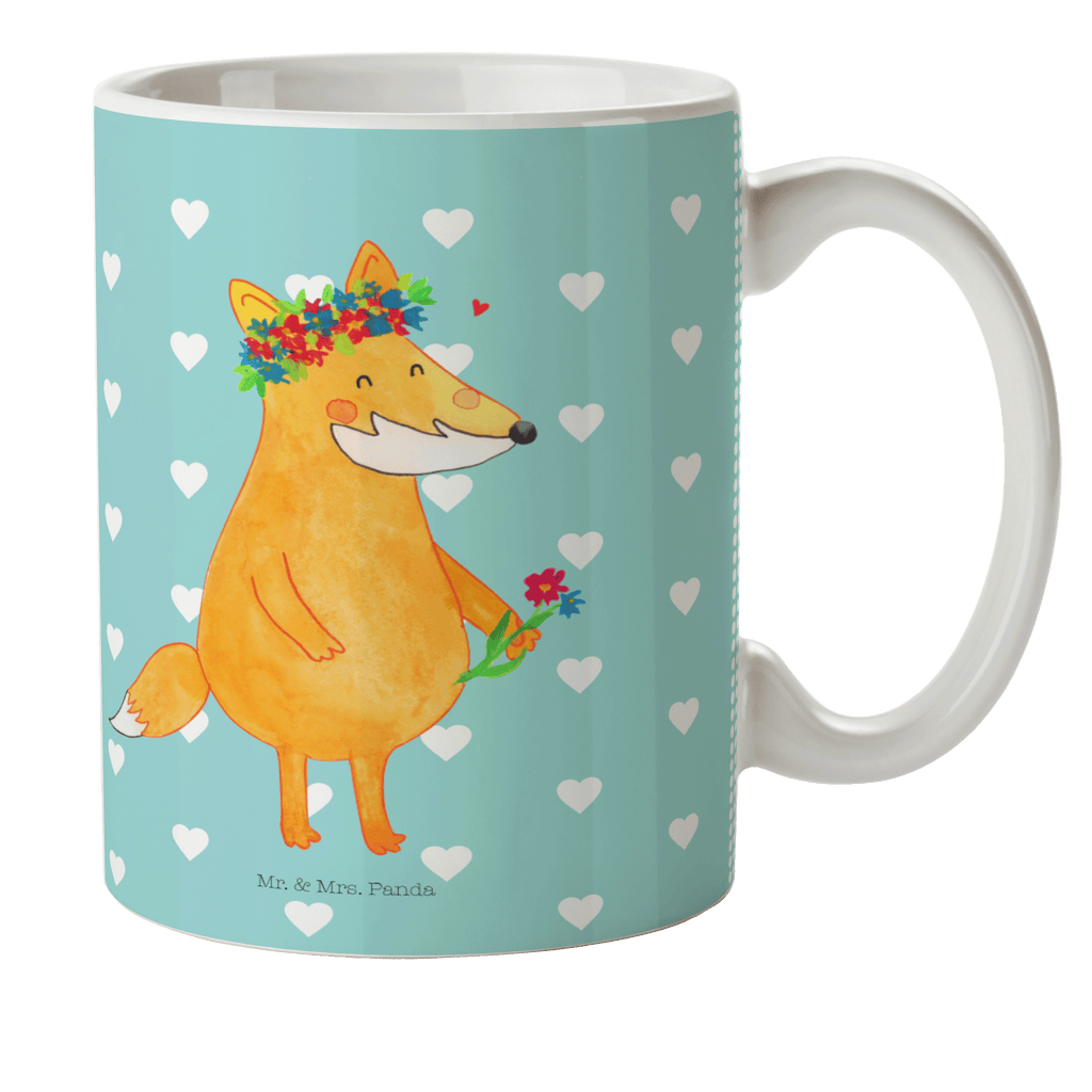 Kindertasse Fuchs Blumenliebe Kunststoff Tasse, Kindergarten, Tasse, Trinkbecher, Camping Becher, Kaffeetasse, Kunststoffbecher, Kindergartenbecher, Outdoorgeschirr, Kunststoffgeschirr, Reisebecher, Reisetasse, Kinderbecher, Fuchs, Füchse, Fox, Liebe, Freundin, Fuchsmädchen, Blumenmädchen, Freundinnen, Liebesbeweis, Blume, Blumen, Motivation, Freude, ich, mich, Selbstliebe