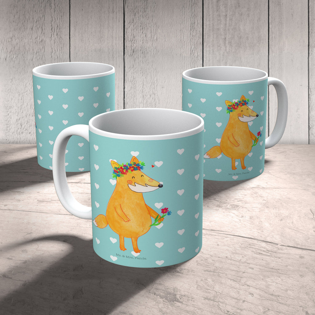 Kindertasse Fuchs Blumenliebe Kunststoff Tasse, Kindergarten, Tasse, Trinkbecher, Camping Becher, Kaffeetasse, Kunststoffbecher, Kindergartenbecher, Outdoorgeschirr, Kunststoffgeschirr, Reisebecher, Reisetasse, Kinderbecher, Fuchs, Füchse, Fox, Liebe, Freundin, Fuchsmädchen, Blumenmädchen, Freundinnen, Liebesbeweis, Blume, Blumen, Motivation, Freude, ich, mich, Selbstliebe