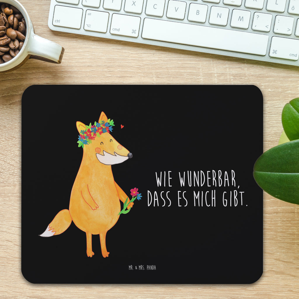 Mauspad Fuchs Blumenliebe Mousepad, Computer zubehör, Büroausstattung, PC Zubehör, Arbeitszimmer, Mauspad, Einzigartiges Mauspad, Designer Mauspad, Fuchs, Füchse, Fox, Liebe, Freundin, Fuchsmädchen, Blumenmädchen, Freundinnen, Liebesbeweis, Blume, Blumen, Motivation, Freude, ich, mich, Selbstliebe