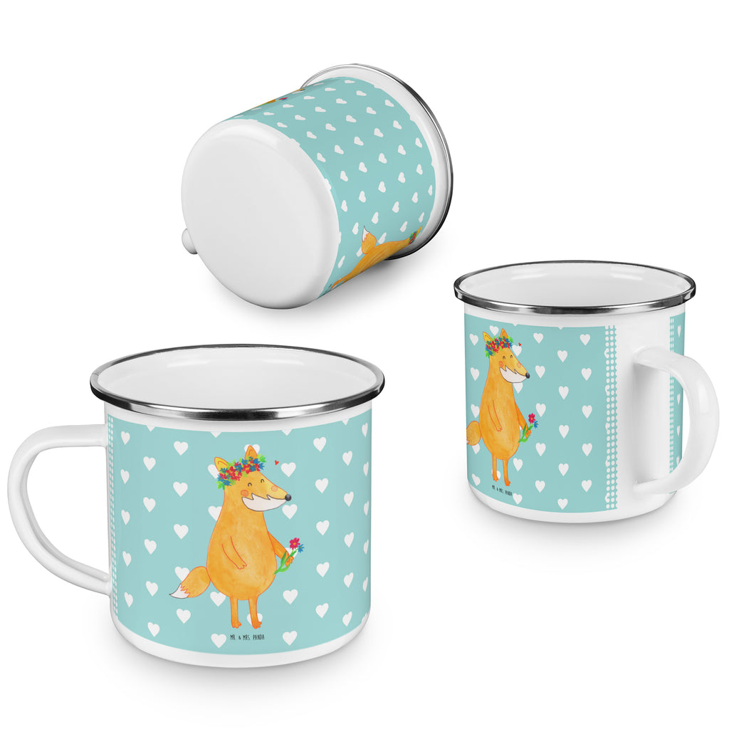 Camping Emaille Tasse Fuchs Blumenliebe Campingtasse, Trinkbecher, Metalltasse, Outdoor Tasse, Emaille Trinkbecher, Blechtasse Outdoor, Emaille Campingbecher, Edelstahl Trinkbecher, Metalltasse für Camping, Kaffee Blechtasse, Camping Tasse Metall, Fuchs, Füchse, Fox, Liebe, Freundin, Fuchsmädchen, Blumenmädchen, Freundinnen, Liebesbeweis, Blume, Blumen, Motivation, Freude, ich, mich, Selbstliebe