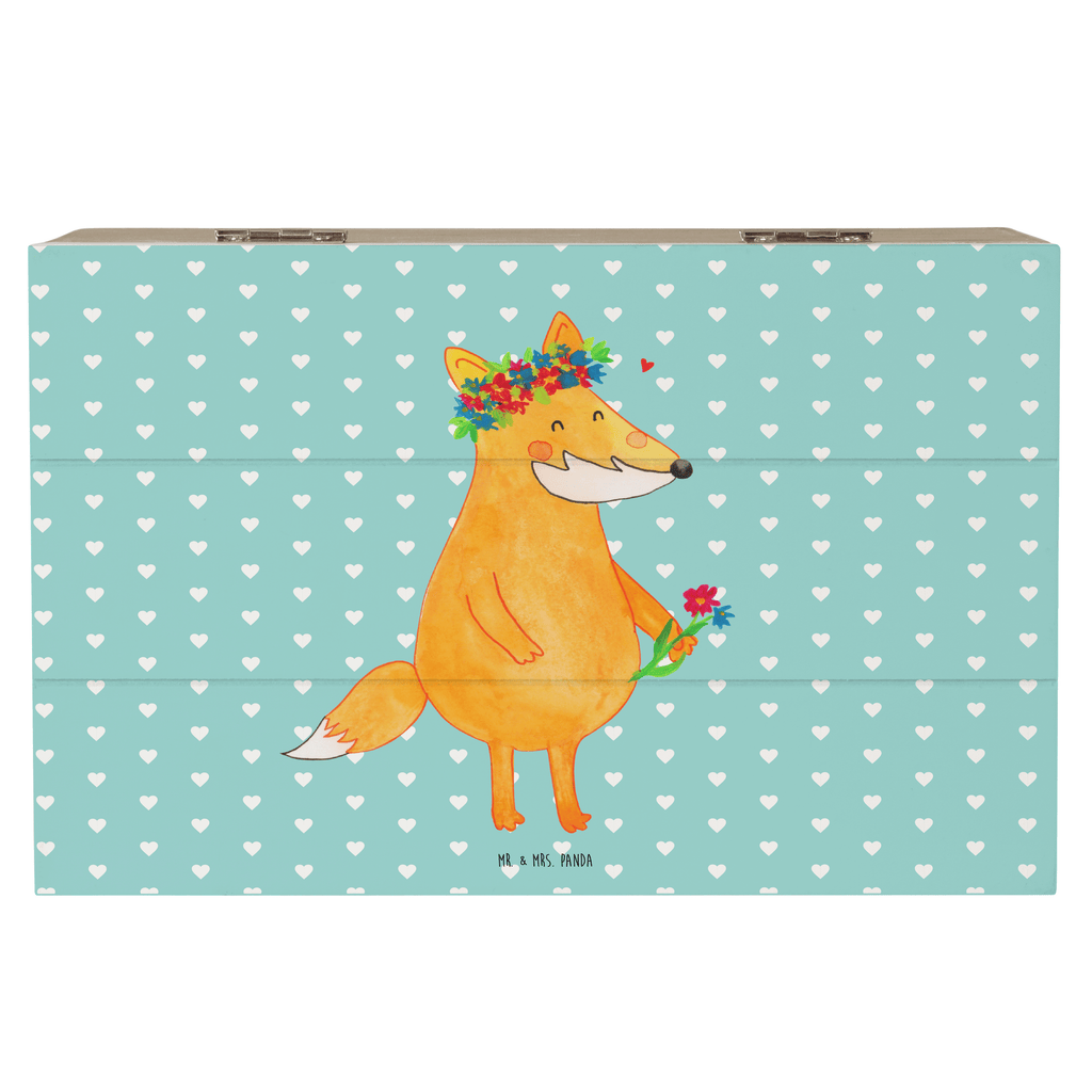 Holzkiste Fuchs Blumenliebe Holzkiste, Kiste, Schatzkiste, Truhe, Schatulle, XXL, Erinnerungsbox, Erinnerungskiste, Dekokiste, Aufbewahrungsbox, Fuchs, Füchse, Fox, Liebe, Freundin, Fuchsmädchen, Blumenmädchen, Freundinnen, Liebesbeweis, Blume, Blumen, Motivation, Freude, ich, mich, Selbstliebe