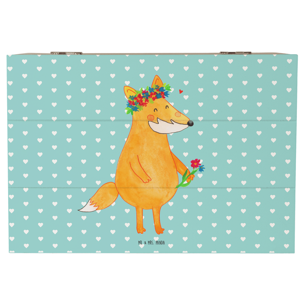 Holzkiste Fuchs Blumenliebe Holzkiste, Kiste, Schatzkiste, Truhe, Schatulle, XXL, Erinnerungsbox, Erinnerungskiste, Dekokiste, Aufbewahrungsbox, Fuchs, Füchse, Fox, Liebe, Freundin, Fuchsmädchen, Blumenmädchen, Freundinnen, Liebesbeweis, Blume, Blumen, Motivation, Freude, ich, mich, Selbstliebe
