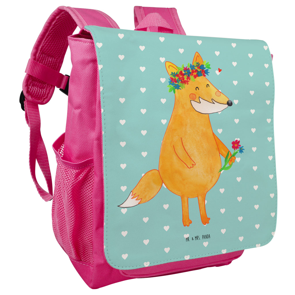 Kinderrucksack Fuchs Blumenliebe Kids, Rucksack, Kinderrucksack, Kinder Rucksack, Rucksack Kindergröße, Kleiner Rucksack, Fuchs, Füchse, Fox, Liebe, Freundin, Fuchsmädchen, Blumenmädchen, Freundinnen, Liebesbeweis, Blume, Blumen, Motivation, Freude, ich, mich, Selbstliebe