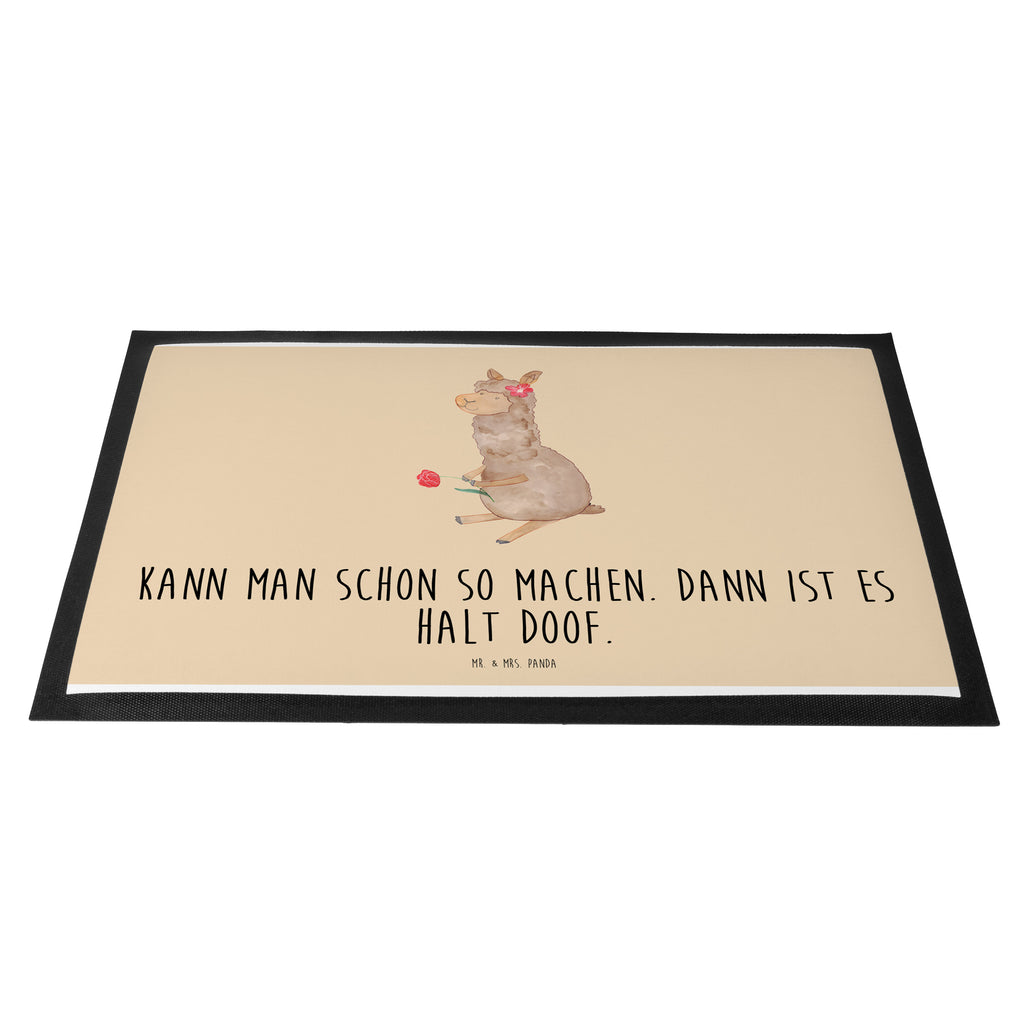 Fußmatte Alpaka Blume Alpaka, Lama, Blume, Lamas, Alpaka Zitat, Alpaka Spruch, Alpaka Dekor, Alpaka Geschenk, Alpaka Dekoration, Alpaka Witz, Motiv Alpaka Türvorleger, Schmutzmatte, Fußabtreter, Matte, Schmutzfänger, Fußabstreifer, Schmutzfangmatte, Türmatte, Motivfußmatte,  Haustürmatte, Vorleger  Alpaka, Lama