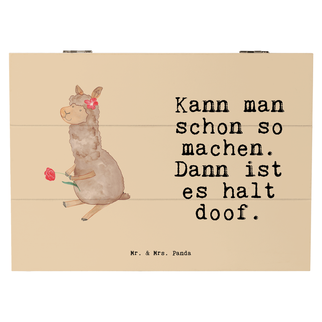Holzkiste Alpaka Blume Holzkiste, Kiste, Schatzkiste, Truhe, Schatulle, XXL, Erinnerungsbox, Erinnerungskiste, Dekokiste, Aufbewahrungsbox, Alpaka, Lama, Blume, Lamas, Alpaka Zitat, Alpaka Spruch, Alpaka Dekor, Alpaka Geschenk, Alpaka Dekoration, Alpaka Witz, Motiv Alpaka