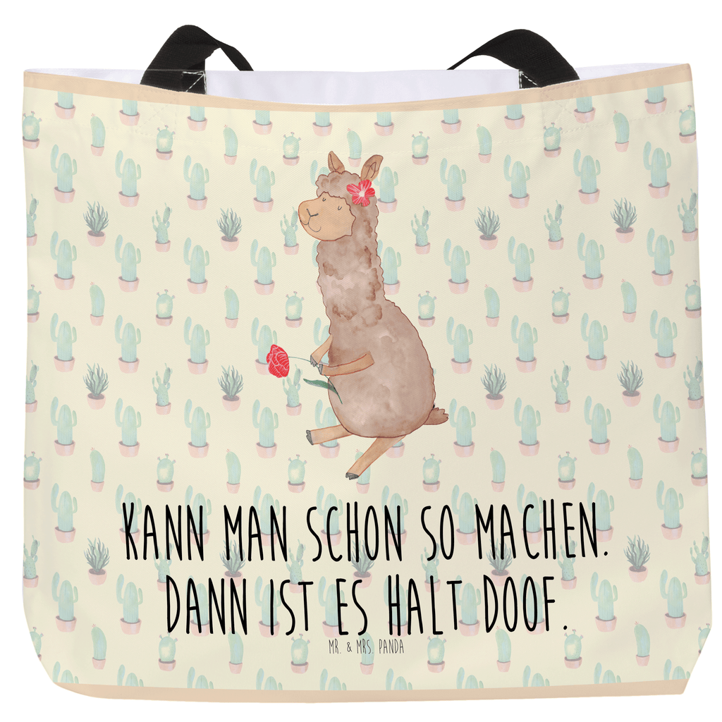 Shopper Alpaka Blume Beutel, Einkaufstasche, Tasche, Strandtasche, Einkaufsbeutel, Shopper, Schultasche, Freizeittasche, Tragebeutel, Schulbeutel, Alltagstasche, Alpaka, Lama, Blume, Lamas, Alpaka Zitat, Alpaka Spruch, Alpaka Dekor, Alpaka Geschenk, Alpaka Dekoration, Alpaka Witz, Motiv Alpaka