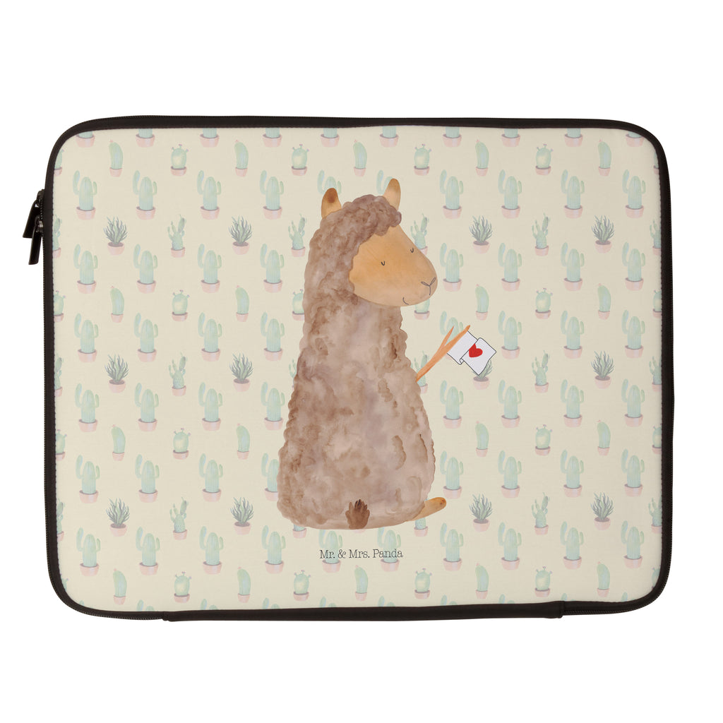 20 x 28 Notebook Tasche  Alpaka Fahne Notebook Tasche, Laptop, Computertasche, Tasche, Alpaka, Lama, Alpakas, Lamas, Liebe