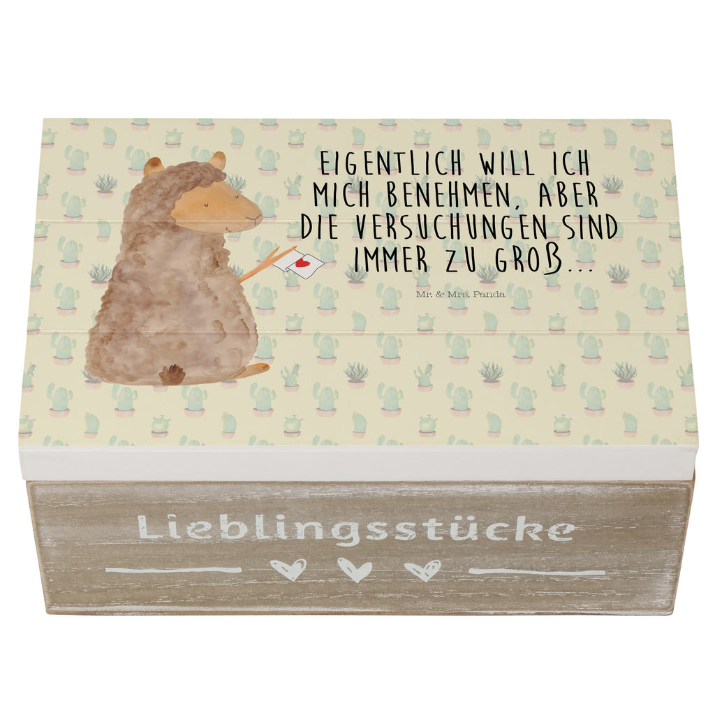 Holzkiste Alpaka Fahne Holzkiste, Kiste, Schatzkiste, Truhe, Schatulle, XXL, Erinnerungsbox, Erinnerungskiste, Dekokiste, Aufbewahrungsbox, Alpaka, Lama, Alpakas, Lamas, Liebe