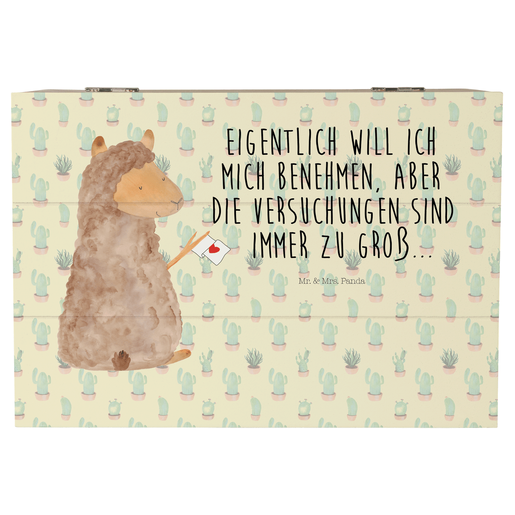 Holzkiste Alpaka Fahne Holzkiste, Kiste, Schatzkiste, Truhe, Schatulle, XXL, Erinnerungsbox, Erinnerungskiste, Dekokiste, Aufbewahrungsbox, Alpaka, Lama, Alpakas, Lamas, Liebe