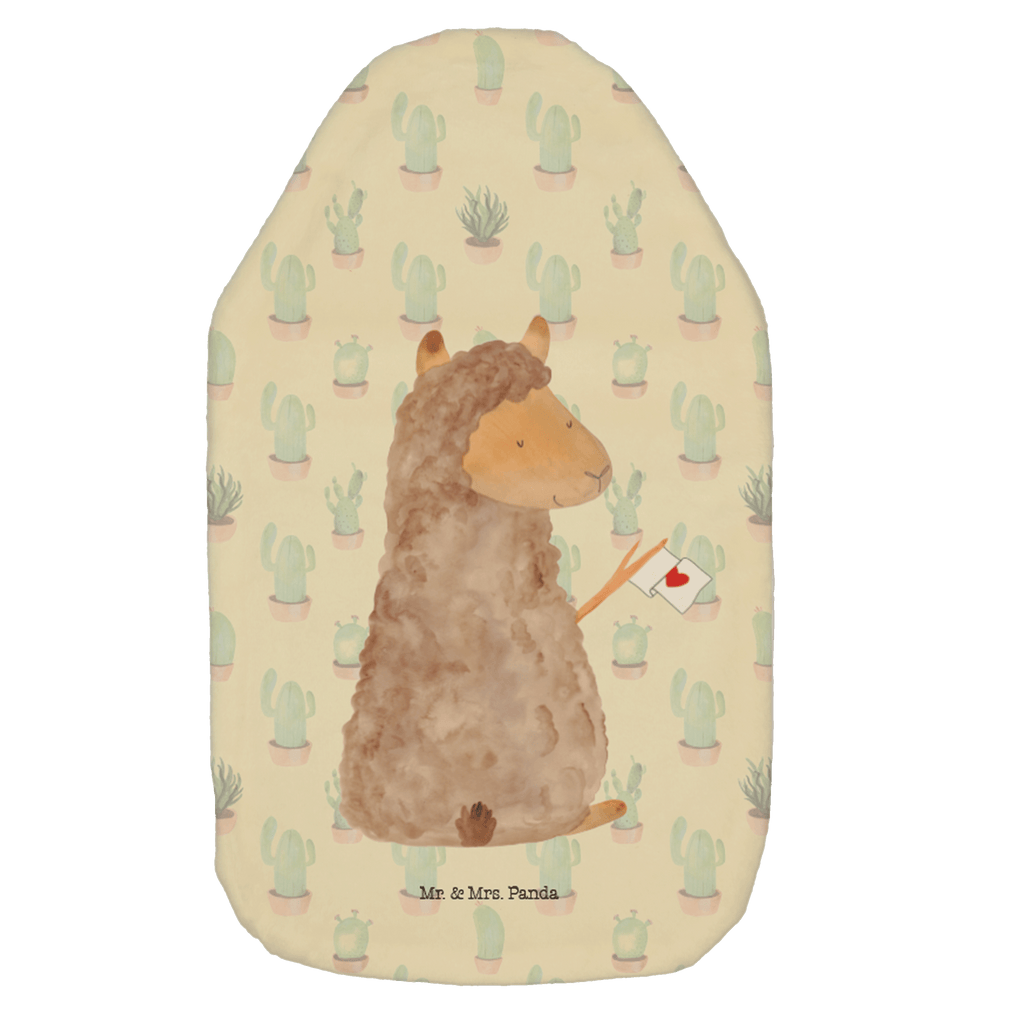 Wärmflasche Alpaka Fahne Wärmekissen, Kinderwärmflasche, Körnerkissen, Wärmflaschenbezug, Wärmflasche mit Bezug, Alpaka, Lama, Alpakas, Lamas, Liebe