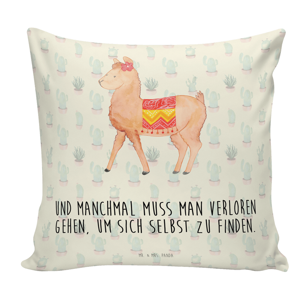 40x40 Kissen Alpaka stolz Kissenhülle, Kopfkissen, Sofakissen, Dekokissen, Motivkissen, Alpaka, Lama