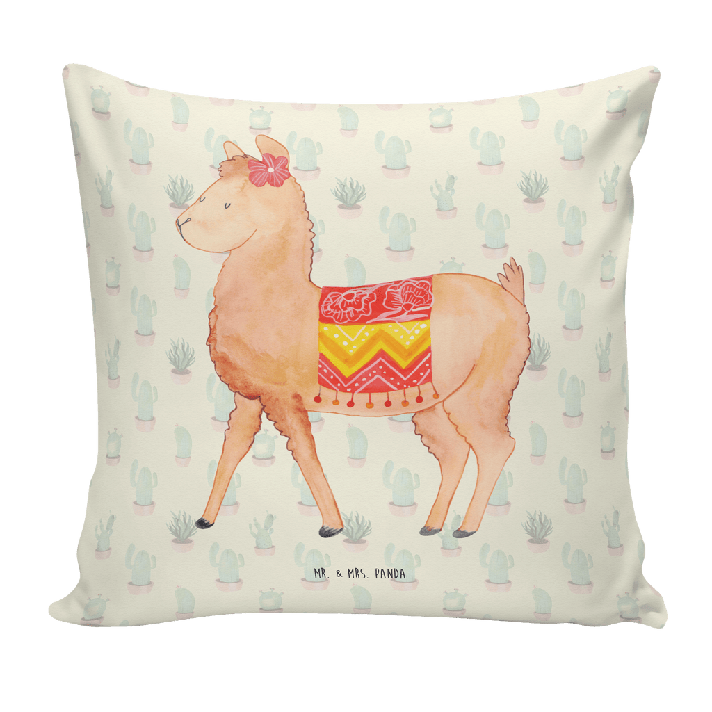 40x40 Kissen Alpaka stolz Kissenhülle, Kopfkissen, Sofakissen, Dekokissen, Motivkissen, Alpaka, Lama