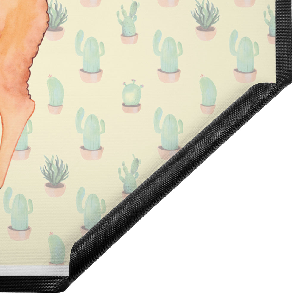 Fußmatte Alpaka stolz  Türvorleger, Schmutzmatte, Fußabtreter, Matte, Schmutzfänger, Fußabstreifer, Schmutzfangmatte, Türmatte, Motivfußmatte,  Haustürmatte, Vorleger  Alpaka, Lama