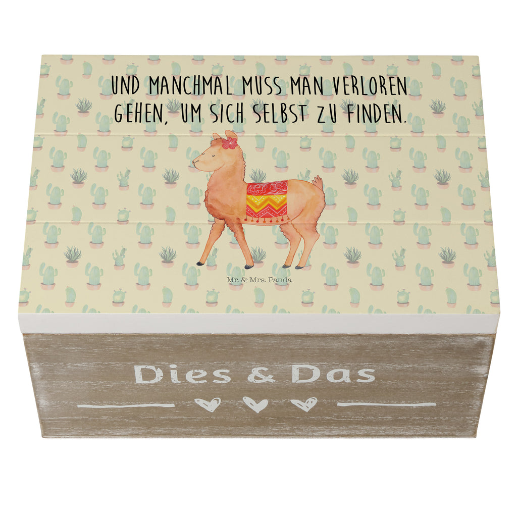Holzkiste Alpaka stolz Holzkiste, Kiste, Schatzkiste, Truhe, Schatulle, XXL, Erinnerungsbox, Erinnerungskiste, Dekokiste, Aufbewahrungsbox, Alpaka, Lama