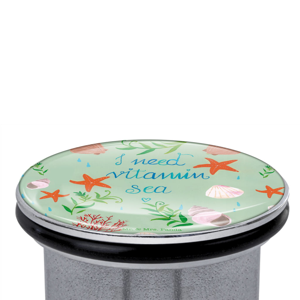 Waschbecken Stöpsel Vitamin Sea Abflussstöpsel, Stöpsel, Waschbecken, Ablaufgarnitur, Waschbecken Stopfen, Blumen Deko, Frühlings Deko, Sommer Deko, Dekoration, positive Botschaft, Naturliebhaber, Outdoor, Natur, Abenteuer, Vitamin Sea, See, Schwimmen Spruch, Schwimmer Geschenk, Strand Urlaub, Wasserratte Geschenk, Urlaub am Meer