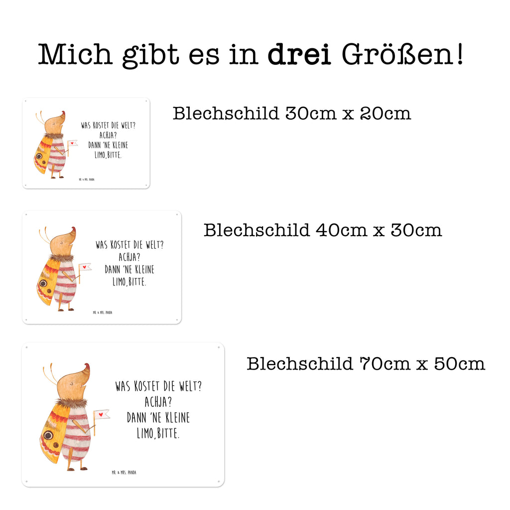 Blechschild Nachtfalter mit Fähnchen Nachtfalter, Käfer, Spruch lustig, Spruch witzig, süß, niedlich, Küche Deko, Was kostet die Welt Blechschild, Metallschild, Geschenk Schild, Schild, Magnet-Metall-Schild, Deko Schild, Wandschild, Wand-Dekoration, Türschild, Wandschild, Metallschild  süße Tiermotive, gute Laune, lustige Sprüche, Tiere