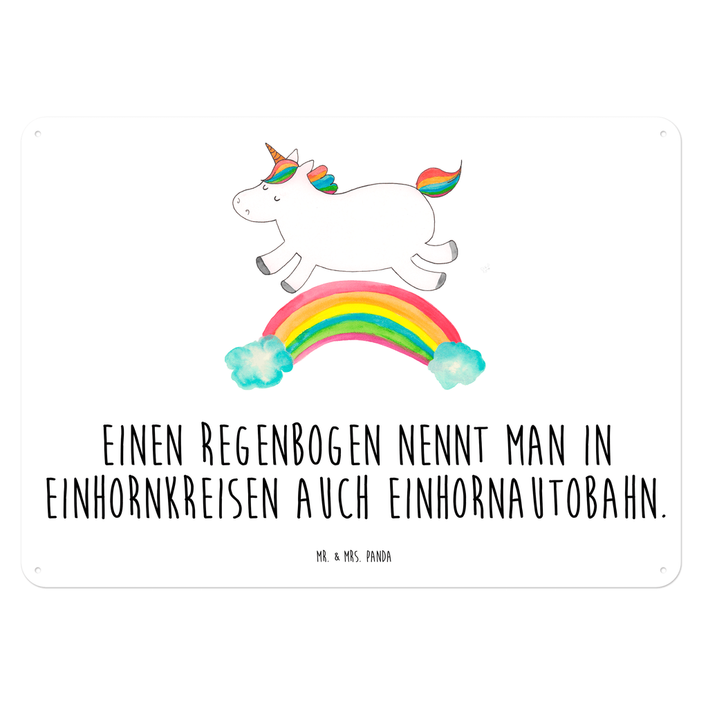 Blechschild Einhorn Regenbogen Einhorn, Unicorn, Regenbogen, Glitzer, Einhornpower, Erwachsenwerden,  Einhornautobahn Blechschild, Metallschild, Geschenk Schild, Schild, Magnet-Metall-Schild, Deko Schild, Wandschild, Wand-Dekoration, Türschild, Wandschild, Metallschild  Einhorn, Einhörner, Einhorn Deko, Pegasus, Unicorn