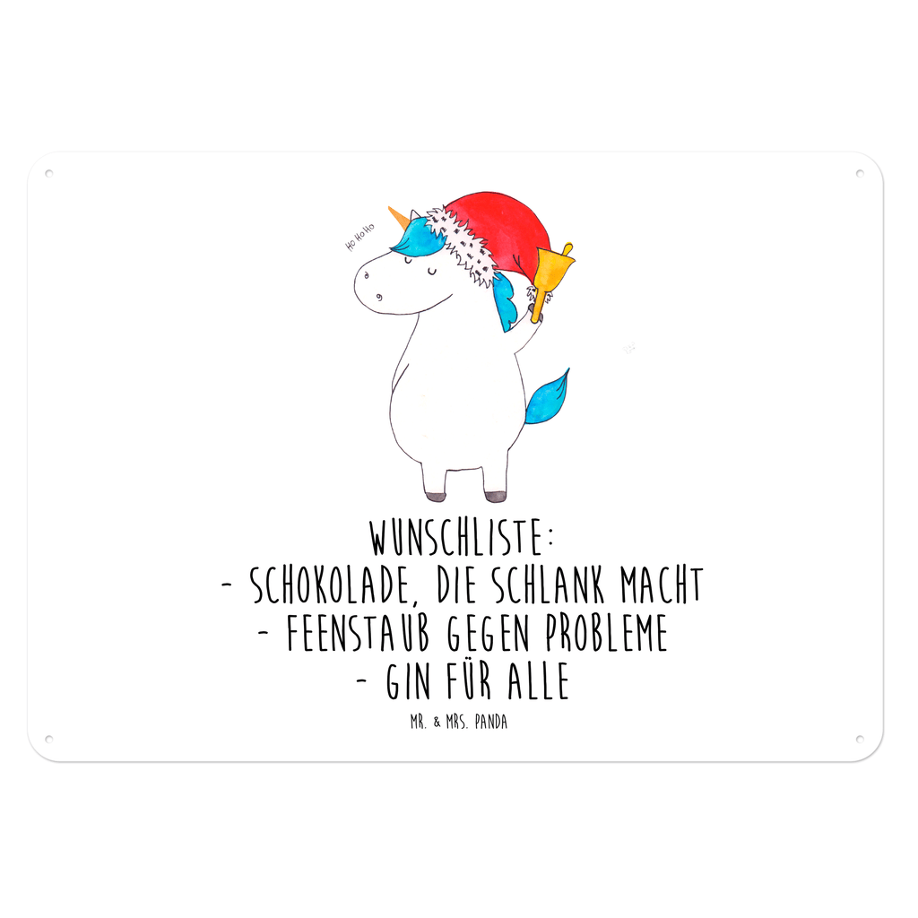 Blechschild Einhorn Weihnachtsmann Gin, Schokolade, Schoki, Einhorn, Einhörner, Unicorn, Weihnachten, Weihnachtsmann, Nikolaus, Wunschzettel, Wunschliste, Feenstaub Blechschild, Metallschild, Geschenk Schild, Schild, Magnet-Metall-Schild, Deko Schild, Wandschild, Wand-Dekoration, Türschild, Wandschild, Metallschild  Einhorn, Einhörner, Einhorn Deko, Pegasus, Unicorn