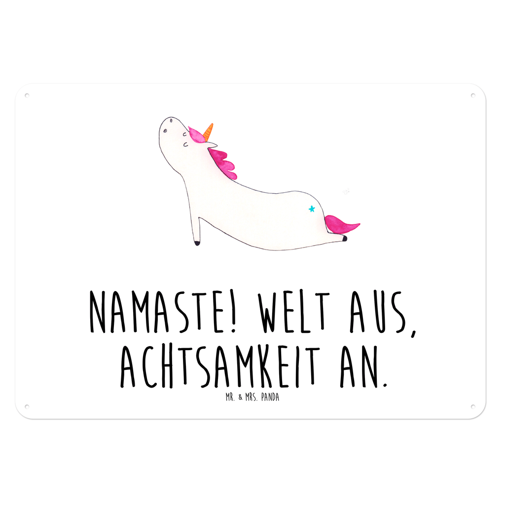 Blechschild Einhorn Yoga Einhorn, Einhörner, Unicorn, Yoga, Namaste, Achtsamkeit, Entspannung, Joga, Yogamatte, Sport, lustig, witzig, süß Blechschild, Metallschild, Geschenk Schild, Schild, Magnet-Metall-Schild, Deko Schild, Wandschild, Wand-Dekoration, Türschild, Wandschild, Metallschild  Einhorn, Einhörner, Einhorn Deko, Pegasus, Unicorn