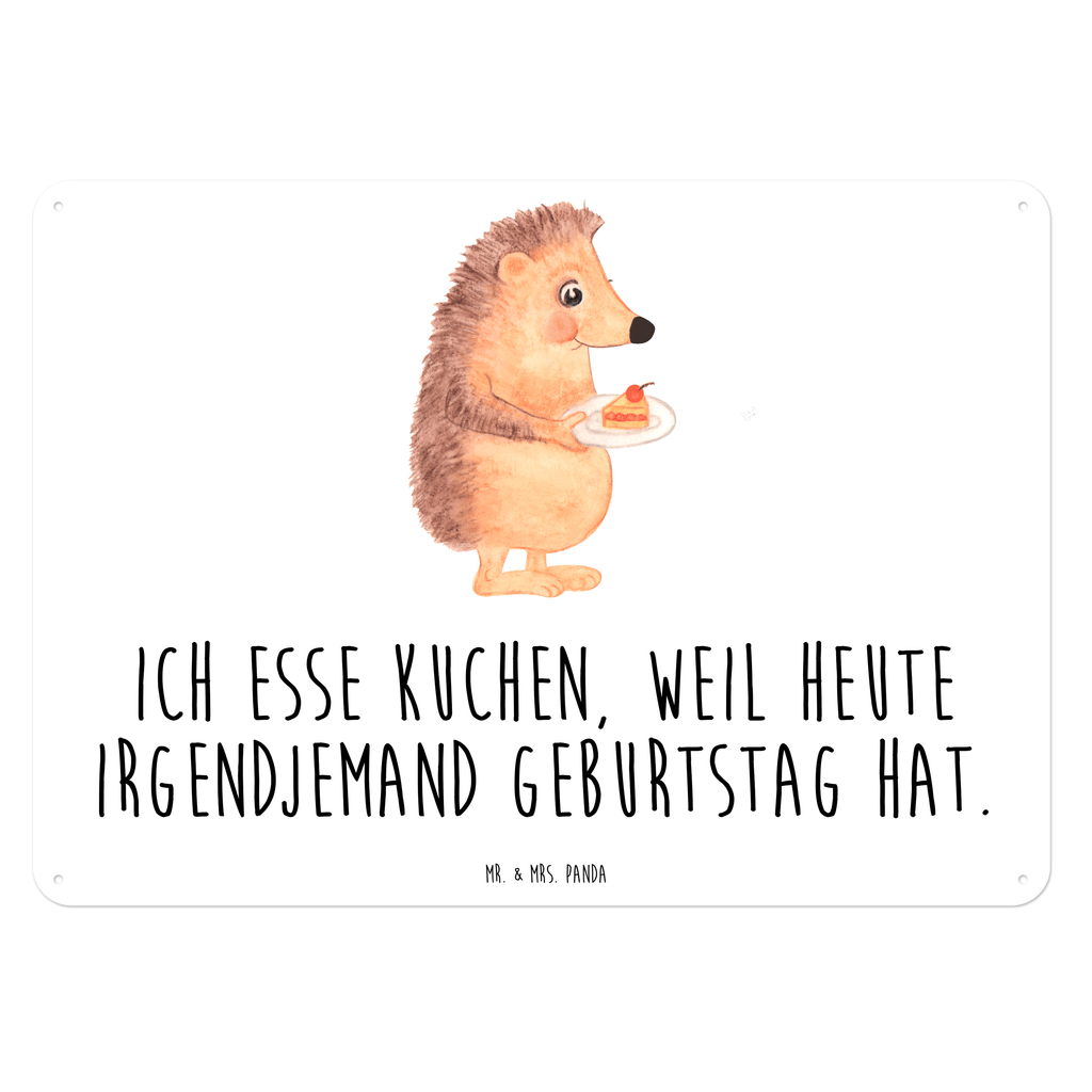 Blechschild Igel mit Kuchenstück Blechschild, Metallschild, Geschenk Schild, Schild, Magnet-Metall-Schild, Deko Schild, Wandschild, Wand-Dekoration, Türschild, Tiermotive, Gute Laune, lustige Sprüche, Tiere, Igel, Essen Spruch, Kuchen, Backen Geschenk, Kuchen backen, Einladung Party, Geburtstagskuchen, Torte