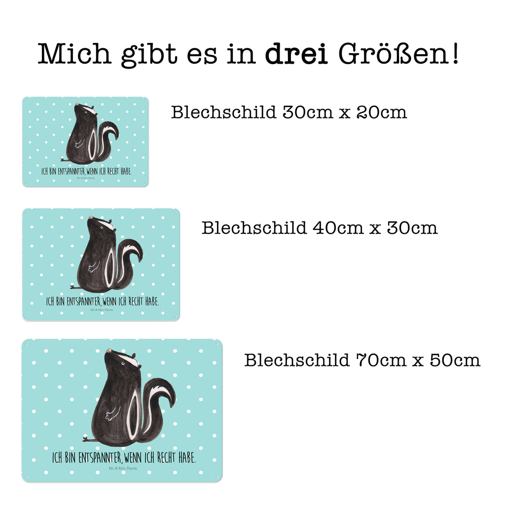 Blechschild Stinktier sitzend Stinktier, Skunk, Wildtier, Raubtier, Stinker, Stinki, Spruch, Büro, Recht, Besserwisser, Blechschild, Metallschild, Geschenk Schild, Schild, Magnet-Metall-Schild, Deko Schild, Wandschild, Wand-Dekoration, Türschild, Wandschild, Metallschild  Stinktier, Skunk