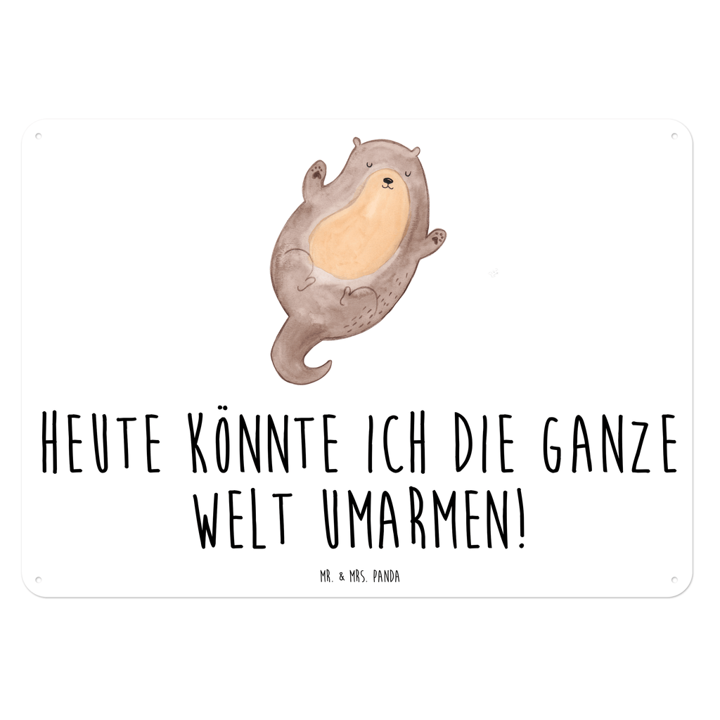 Blechschild Otter Umarmen Otter Seeotter See Otter Blechschild, Metallschild, Geschenk Schild, Schild, Magnet-Metall-Schild, Deko Schild, Wandschild, Wand-Dekoration, Türschild, Wandschild, Metallschild  Otter,  Fischotter,  Seeotter