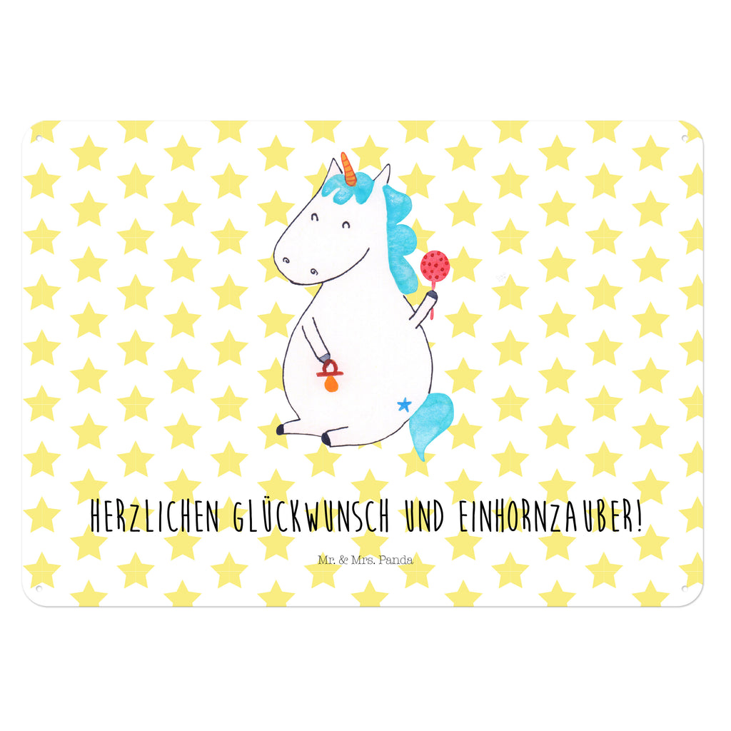 Blechschild Einhorn Baby Einhorn, Einhörner, Mutter, Unicorn, Geburt, Geburtstag, erstes Kind, Baby, Babyglück, Nachwuchs, Eltern, Party, Kind, Schnuller Blechschild, Metallschild, Geschenk Schild, Schild, Magnet-Metall-Schild, Deko Schild, Wandschild, Wand-Dekoration, Türschild, Wandschild, Metallschild  Einhorn, Einhörner, Einhorn Deko, Pegasus, Unicorn