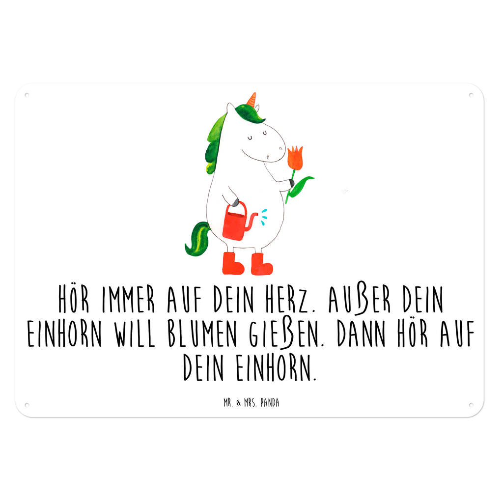 Blechschild Einhorn Gärtner Einhorn, Einhörner, Unicorn, Luftballon, Gießkanne, Giesskanne, Lebenslust, Freude, Blume, Freundin, Garten, Stiefel Blechschild, Metallschild, Geschenk Schild, Schild, Magnet-Metall-Schild, Deko Schild, Wandschild, Wand-Dekoration, Türschild, Wandschild, Metallschild  Einhorn, Einhörner, Einhorn Deko, Pegasus, Unicorn