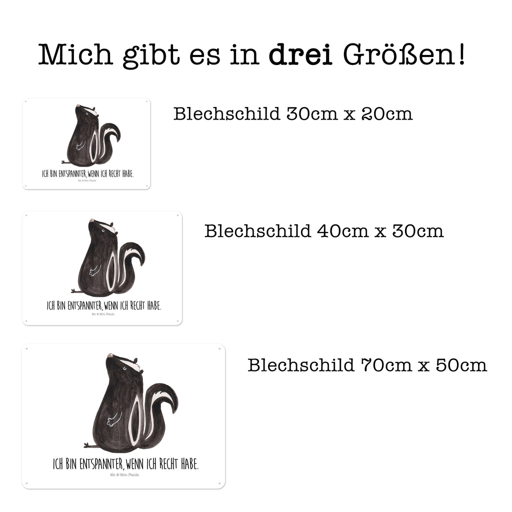 Blechschild Stinktier sitzend Stinktier, Skunk, Wildtier, Raubtier, Stinker, Stinki, Spruch, Büro, Recht, Besserwisser, Blechschild, Metallschild, Geschenk Schild, Schild, Magnet-Metall-Schild, Deko Schild, Wandschild, Wand-Dekoration, Türschild, Wandschild, Metallschild  Stinktier, Skunk
