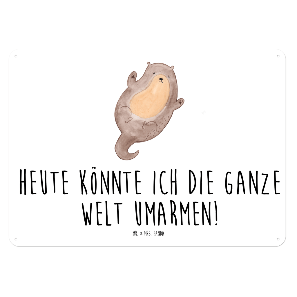 Blechschild Otter Umarmen Otter Seeotter See Otter Blechschild, Metallschild, Geschenk Schild, Schild, Magnet-Metall-Schild, Deko Schild, Wandschild, Wand-Dekoration, Türschild, Wandschild, Metallschild  Otter,  Fischotter,  Seeotter