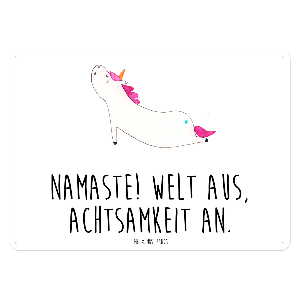 Blechschild Einhorn Yoga Einhorn, Einhörner, Unicorn, Yoga, Namaste, Achtsamkeit, Entspannung, Joga, Yogamatte, Sport, lustig, witzig, süß Blechschild, Metallschild, Geschenk Schild, Schild, Magnet-Metall-Schild, Deko Schild, Wandschild, Wand-Dekoration, Türschild, Wandschild, Metallschild  Einhorn, Einhörner, Einhorn Deko, Pegasus, Unicorn