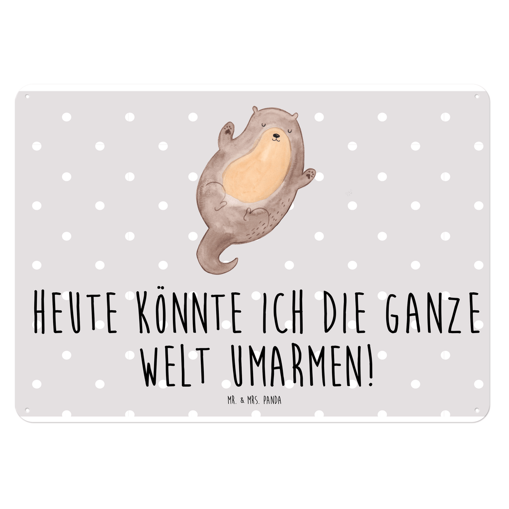 Blechschild Otter Umarmen Otter Seeotter See Otter Blechschild, Metallschild, Geschenk Schild, Schild, Magnet-Metall-Schild, Deko Schild, Wandschild, Wand-Dekoration, Türschild, Wandschild, Metallschild  Otter,  Fischotter,  Seeotter