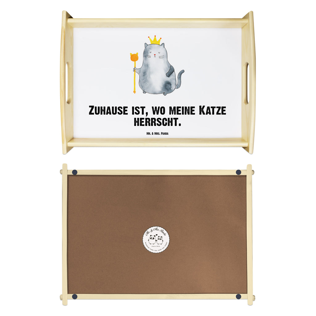 Serviertablett Katzen Koenig Tablett, Holztablett, Küchentablett, Dekotablett, Frühstückstablett, Katze, Katzenmotiv, Katzenfan, Katzendeko, Katzenfreund, Katzenliebhaber, Katzenprodukte, Katzenartikel, Katzenaccessoires, Katzensouvenirs, Katzenliebhaberprodukte, Katzenmotive, Katzen, Kater, Mietze, Cat, Cats, Katzenhalter, Katzenbesitzerin, Haustier, König, Königin, Queen, Familie, Mietzhaus, Wohnung, erste eigenen Wohnung, Umzug, Einzug