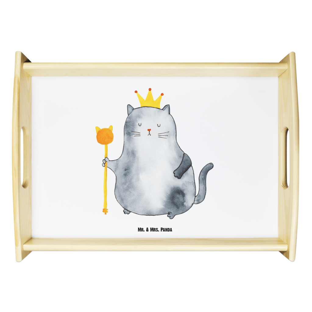Serviertablett Katzen Koenig Tablett, Holztablett, Küchentablett, Dekotablett, Frühstückstablett, Katze, Katzenmotiv, Katzenfan, Katzendeko, Katzenfreund, Katzenliebhaber, Katzenprodukte, Katzenartikel, Katzenaccessoires, Katzensouvenirs, Katzenliebhaberprodukte, Katzenmotive, Katzen, Kater, Mietze, Cat, Cats, Katzenhalter, Katzenbesitzerin, Haustier, König, Königin, Queen, Familie, Mietzhaus, Wohnung, erste eigenen Wohnung, Umzug, Einzug