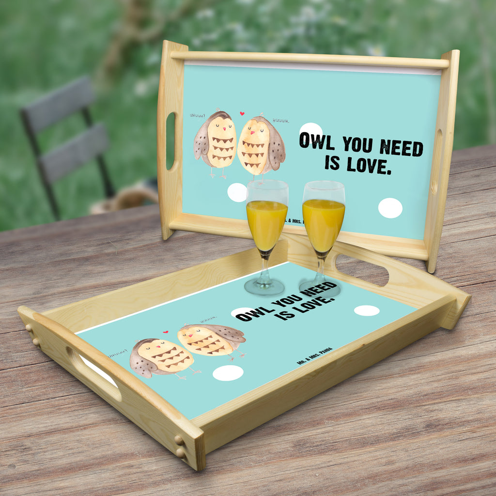 Serviertablett Eule Liebe Tablett, Holztablett, Küchentablett, Dekotablett, Frühstückstablett, Eule, Eule Deko, Liebe, Hochzeit Spruch, Owl, All you need is love, Liebe Spruch, Freundin Geschenk, Freund, Wortspiel lustig