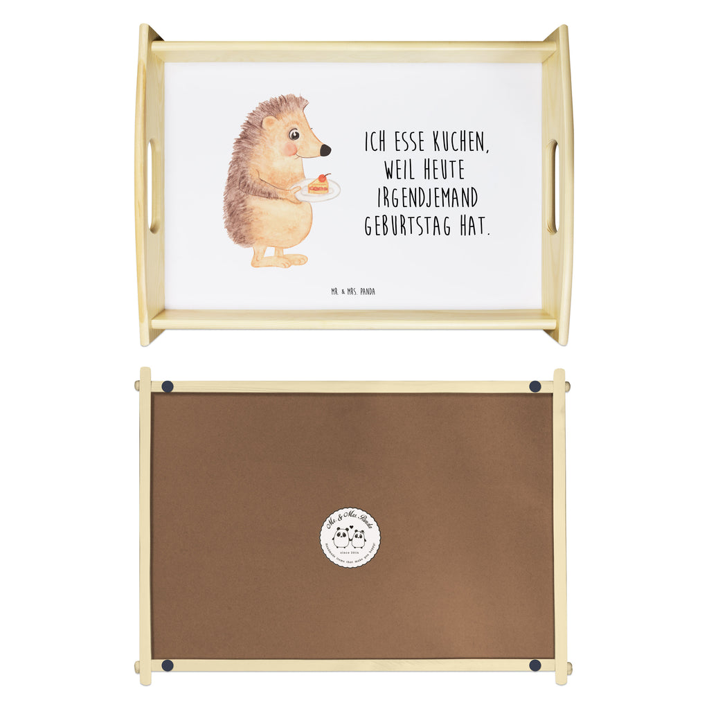 Serviertablett Igel mit Kuchenstück Tablett, Holztablett, Küchentablett, Dekotablett, Frühstückstablett, Tiermotive, Gute Laune, lustige Sprüche, Tiere, Igel, Essen Spruch, Kuchen, Backen Geschenk, Kuchen backen, Einladung Party, Geburtstagskuchen, Torte